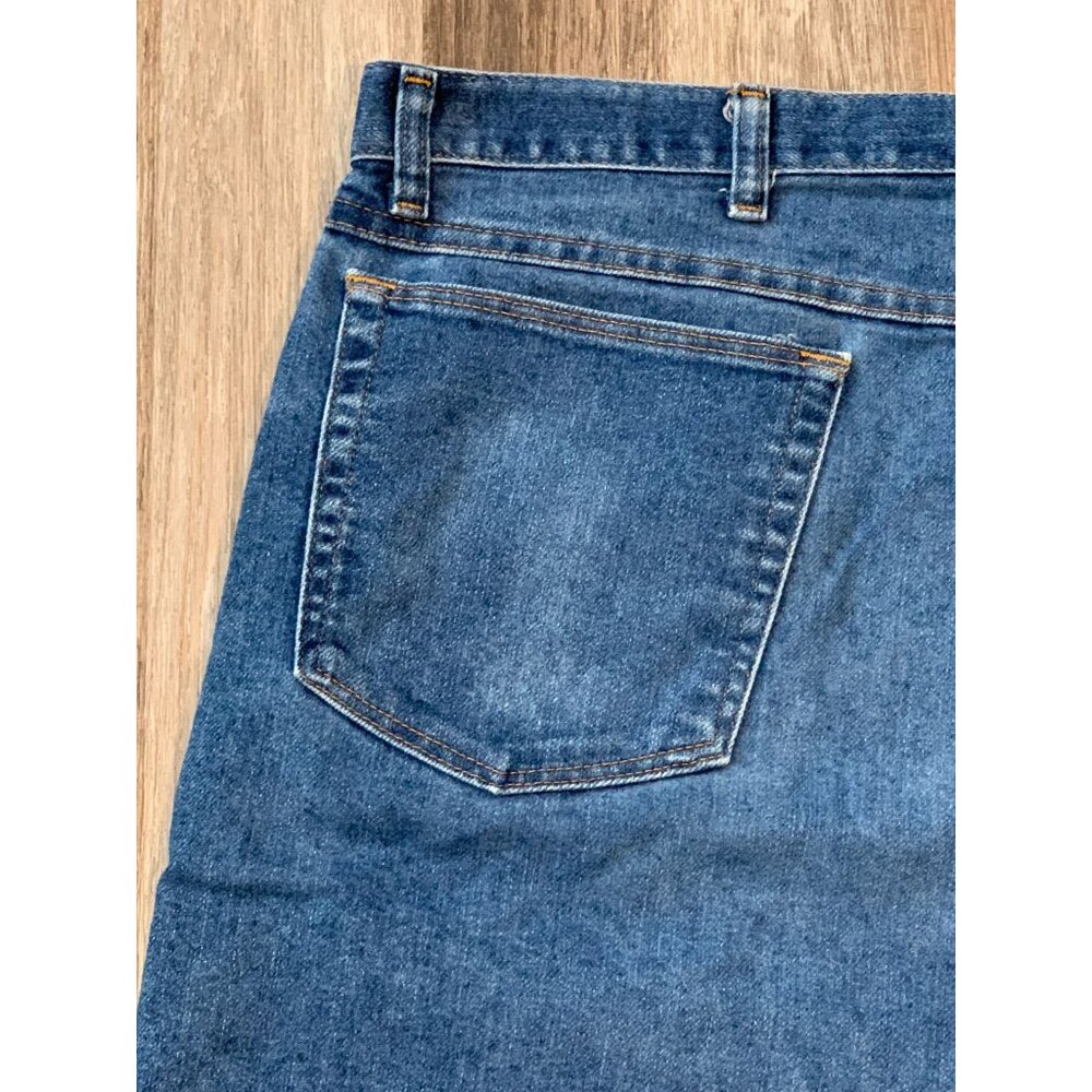 Wrangler Mens Authentic Jeans Sz 42X30 Premium Quality Denim Loose Straight Leg - Picture 11 of 11